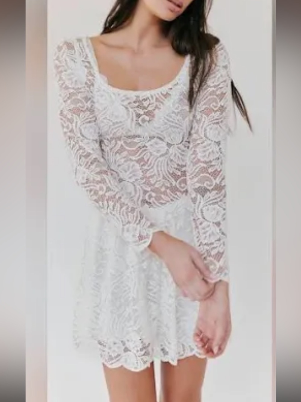 Nightcap Tulip Lace Mini Dress sz small